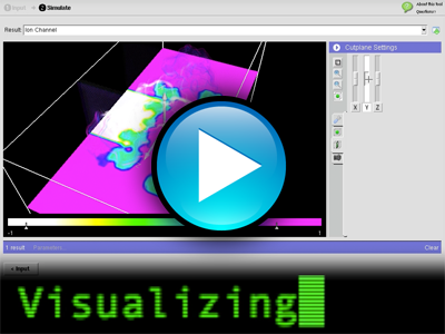 Screen shot of video clip